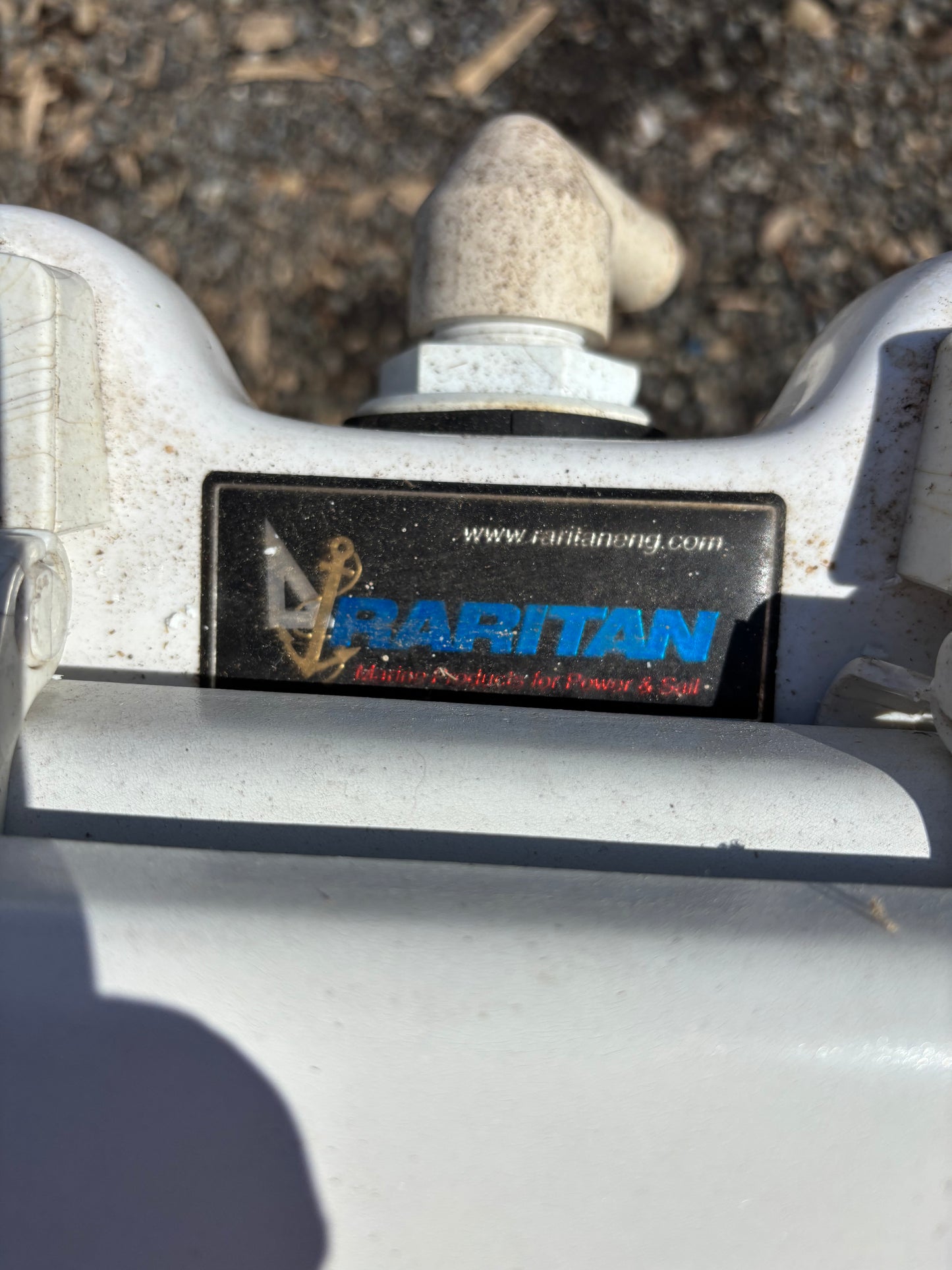Raritan Marine Toilet With Functioning Lectra San Type 1 Marine Sanitation Device
