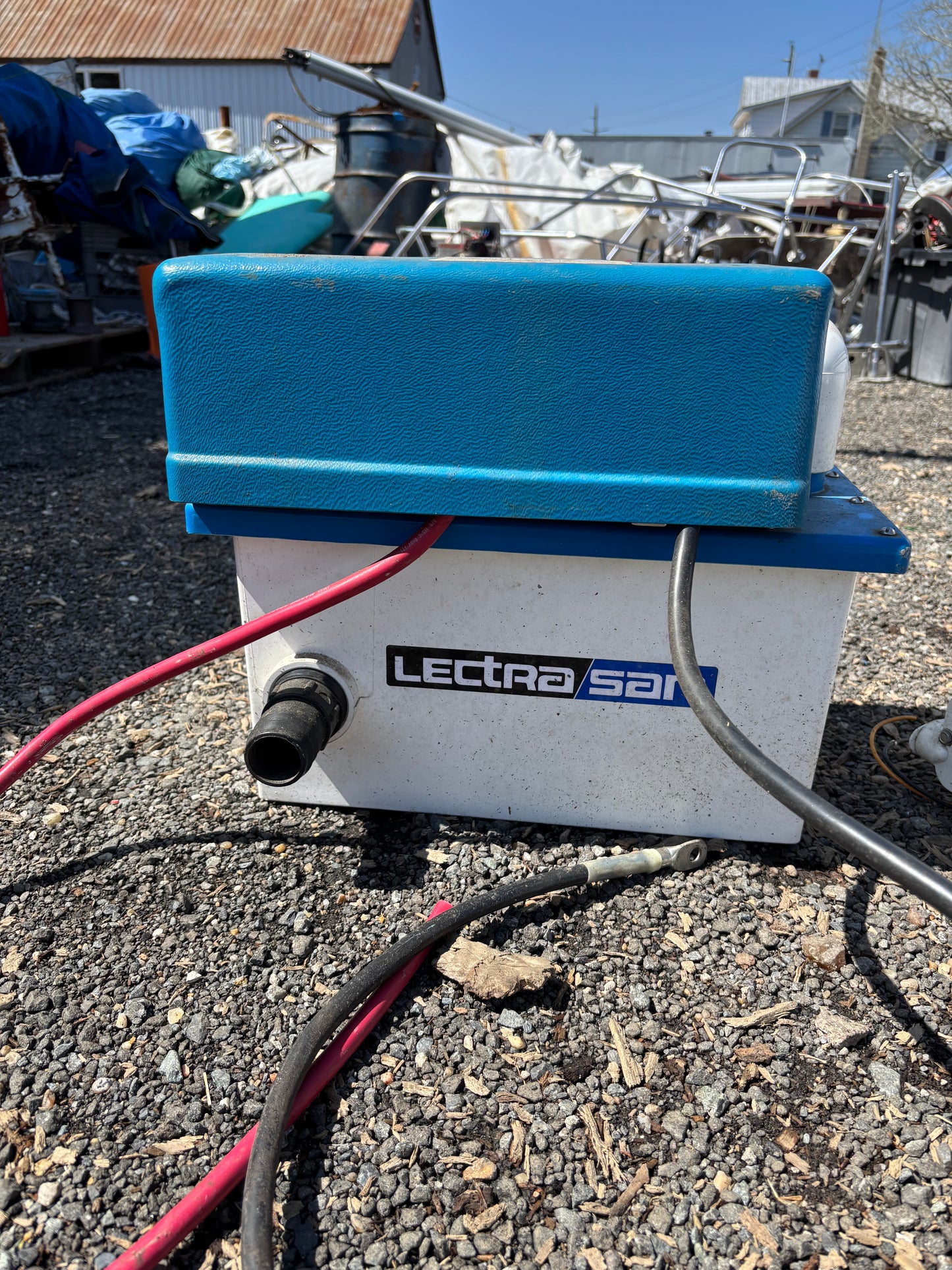 Raritan Marine Toilet With Functioning Lectra San Type 1 Marine Sanitation Device