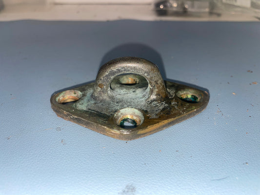 Bronze Diamond Pad Eye - 13/16" x 1/2" Eye- 1934 Eisenhower 50'