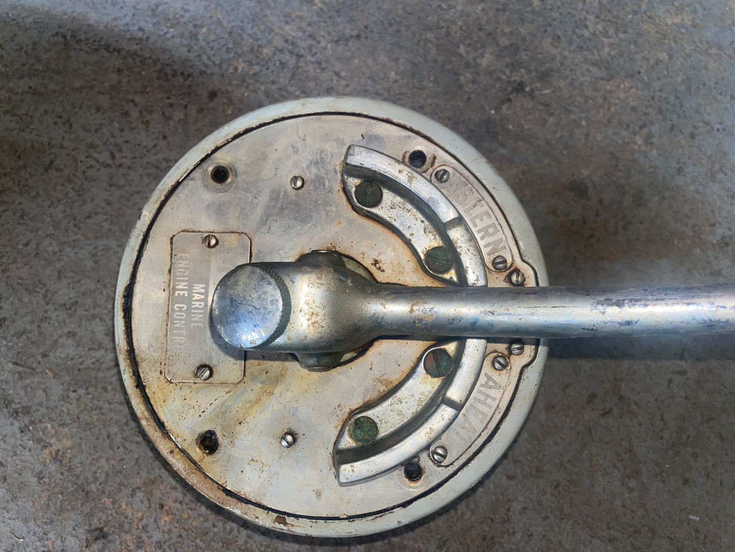 Vintage Morse Control - 1934 Eisenhower 50'