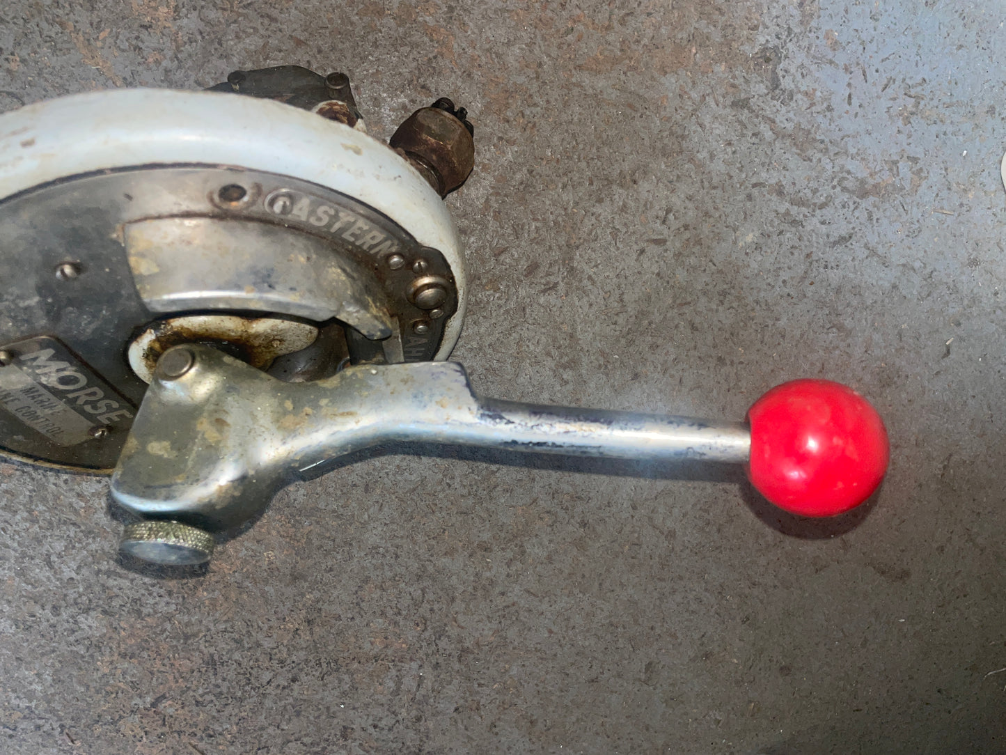 Vintage Morse Control - 1934 Eisenhower 50'