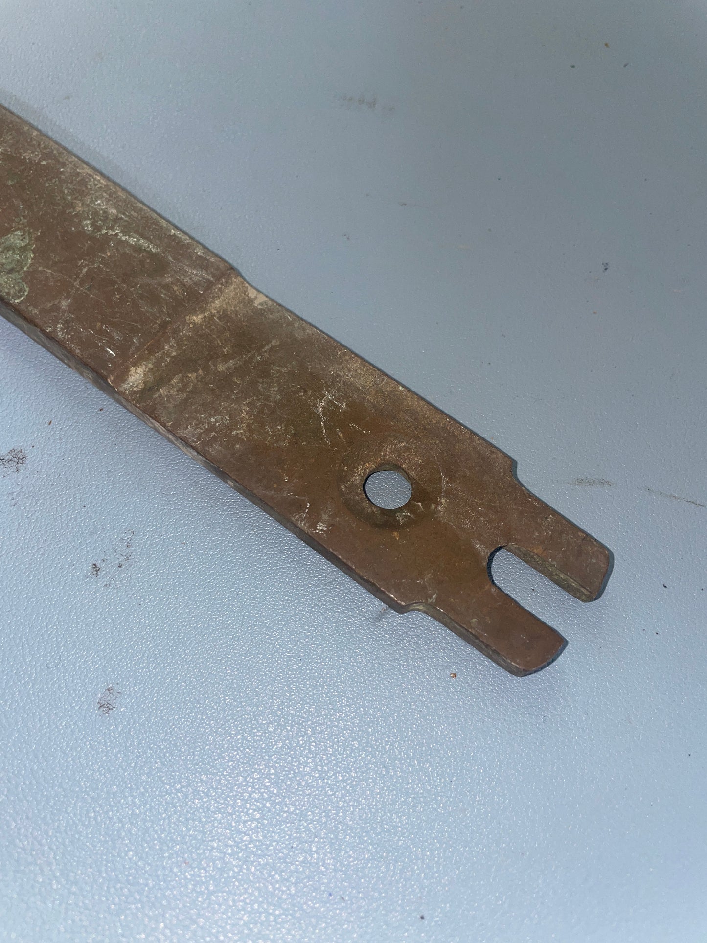 Wilcox Crittenden 11" Bronze Winch Handle - 1 3/8" Insert - 1934 Eisenhower 50'