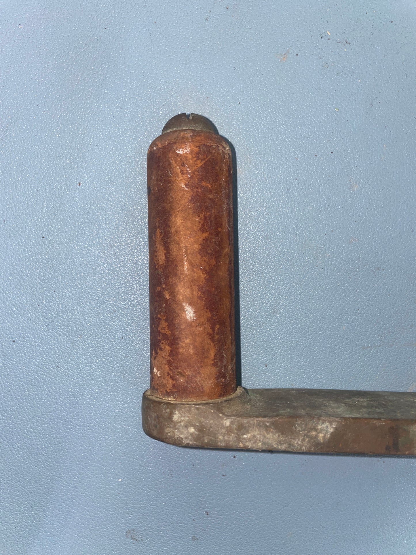 Wilcox Crittenden 11" Bronze Winch Handle - 1 3/8" Insert - 1934 Eisenhower 50'