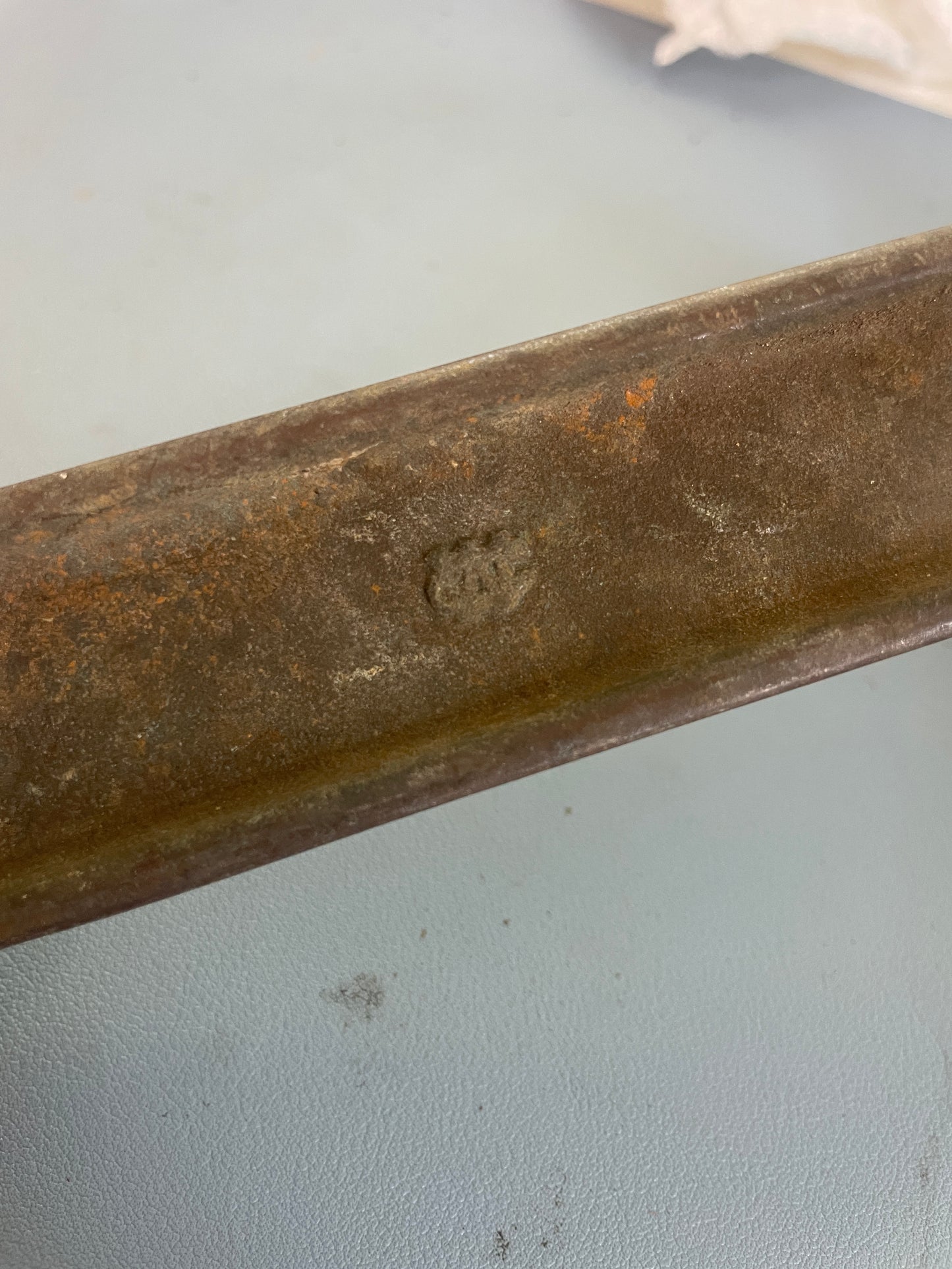 Wilcox Crittenden 11" Bronze Winch Handle - 1 3/8" Insert - 1934 Eisenhower 50'