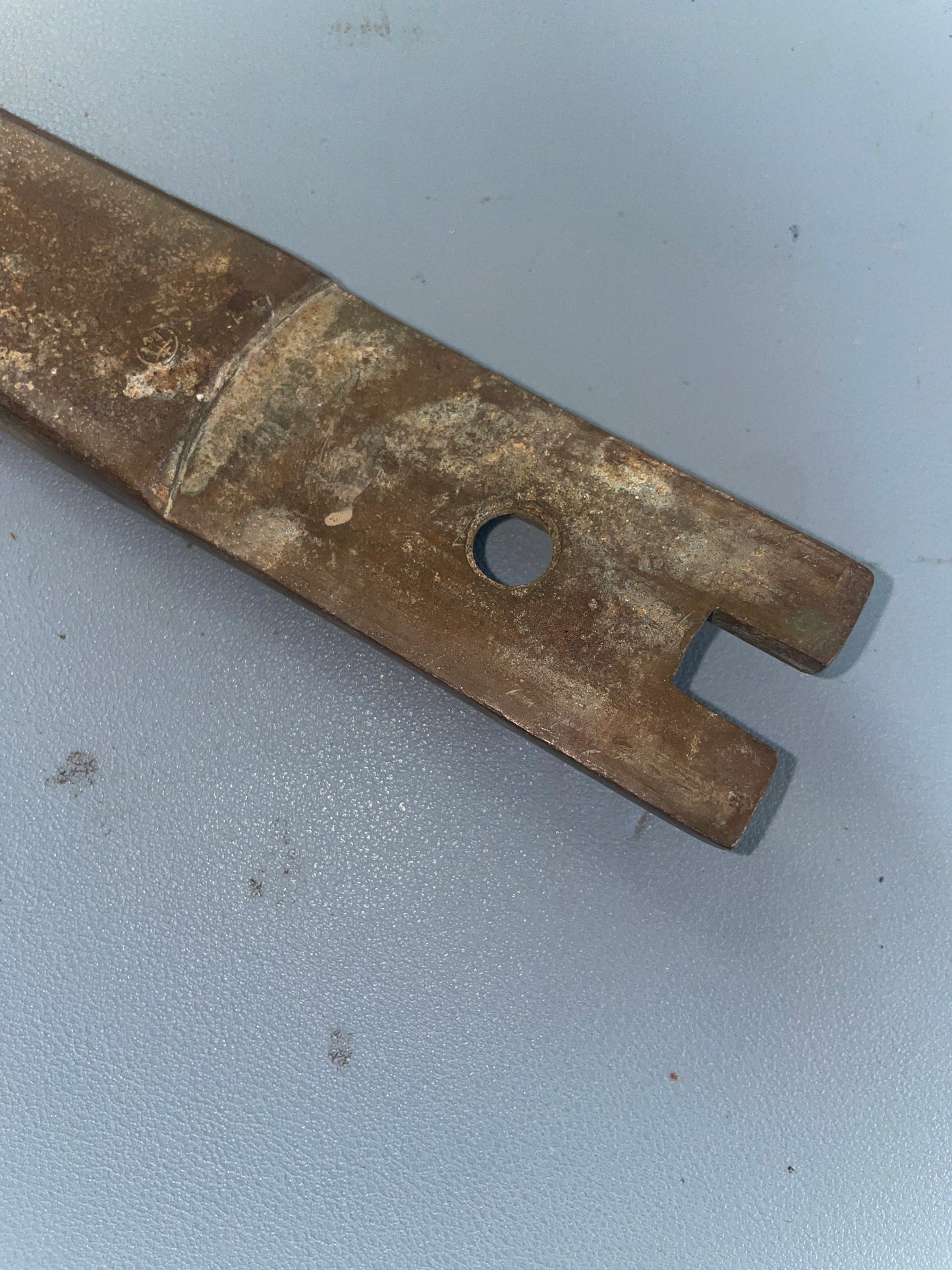 Merriman 11 1/2" Solid Bronze Winch Handle - 1 1/2" Insert - 1934 Eisenhower 50'