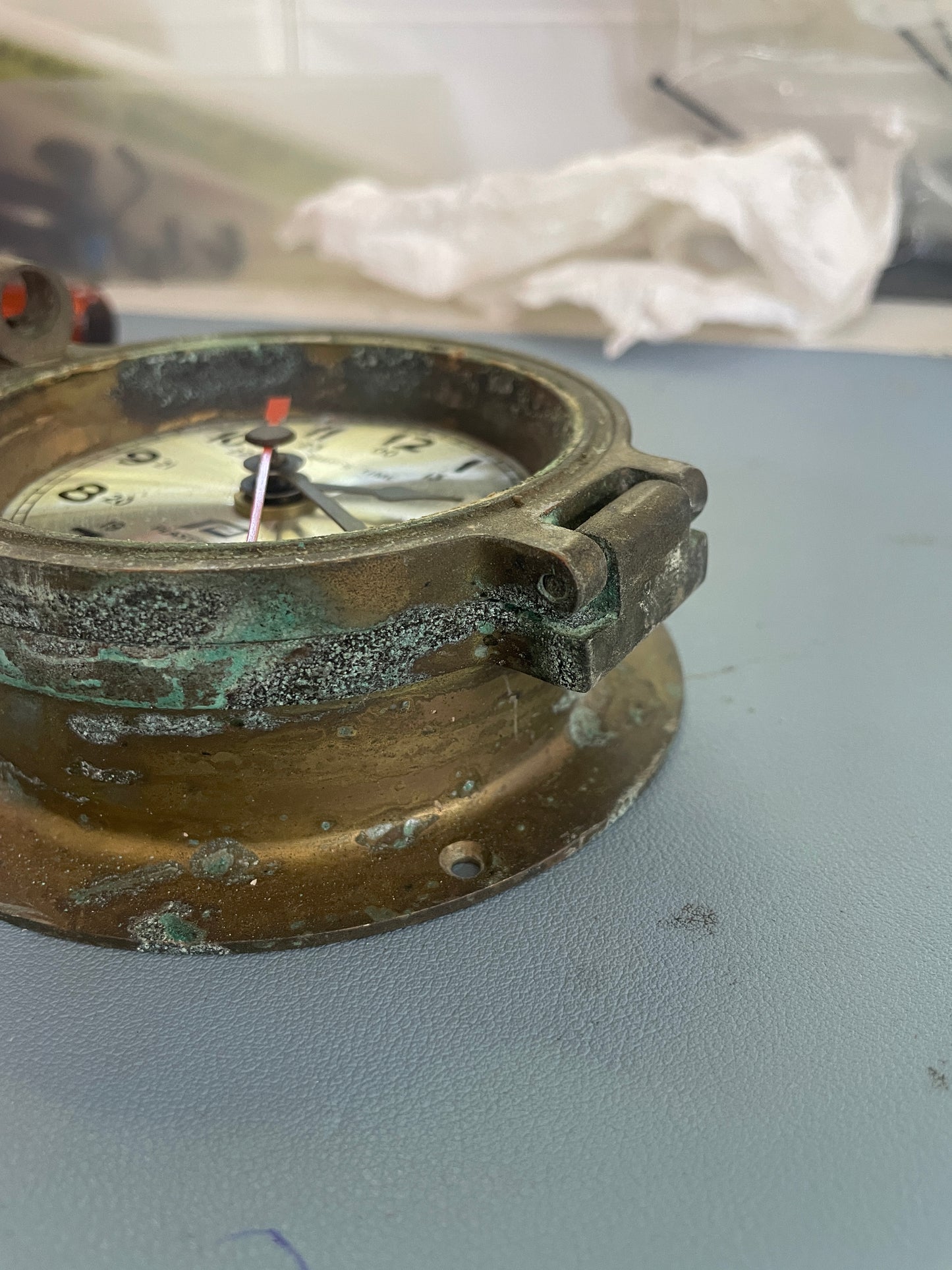 Plastimo Clock - NOT WORKING - 1934 Eisenhower 50'
