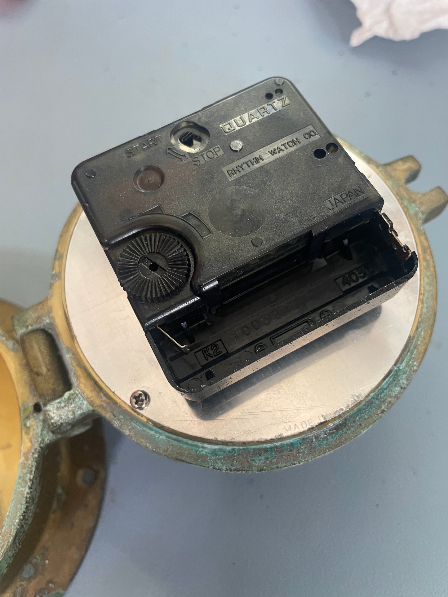 Plastimo Clock - NOT WORKING - 1934 Eisenhower 50'
