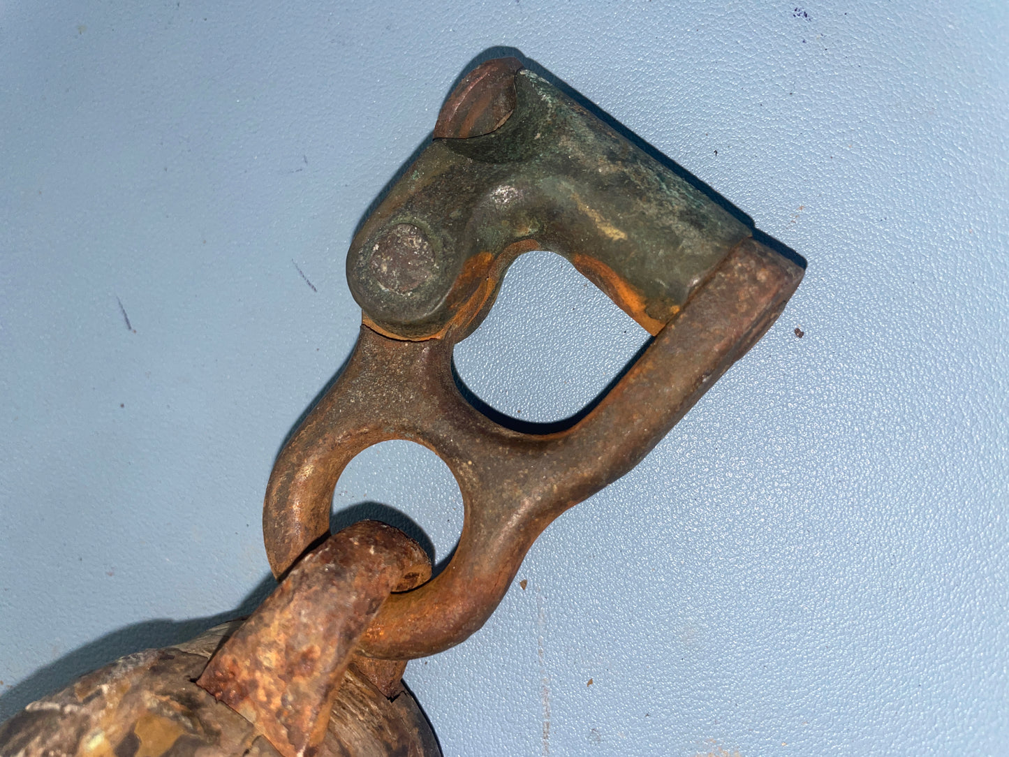 Wooden Merriman Block With 1 7/8” Bronze Sheave - 3/8” Line - 1934 Eisenhower 50'