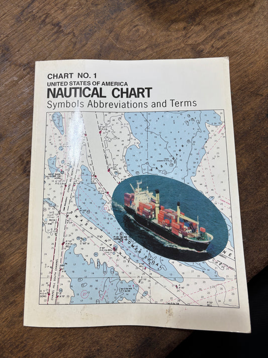 Chart No. 1 United States Of America Nautical Chart - Symbols, Abbreviations & Terms