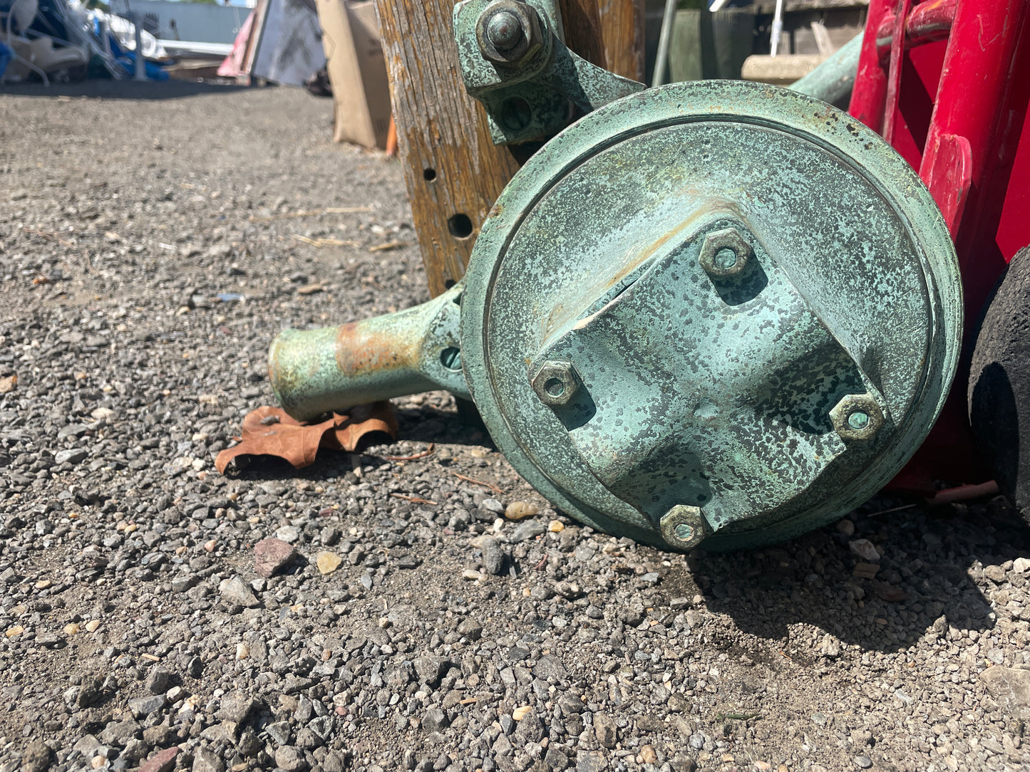 Super Rare Vintage Bronze Moritz Windlass - 1/2" Chain Gypsy - 1934 Eisenhower 50'