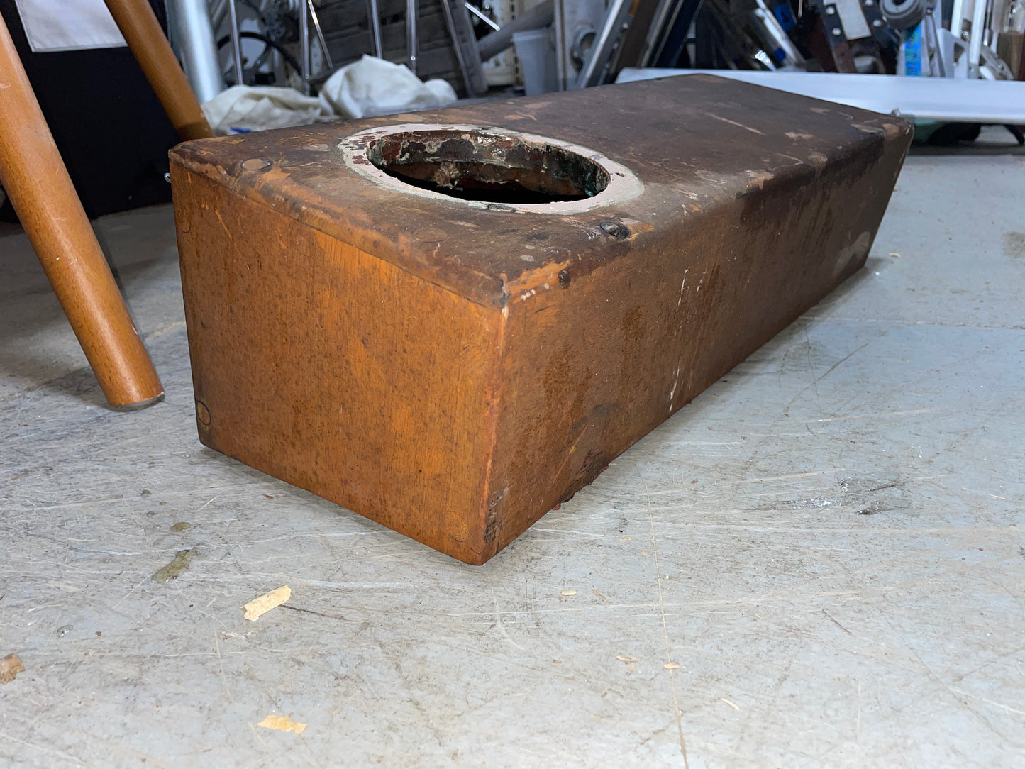 Mahogany Dorade Box - 4" - 1934 Eisenhower 50'