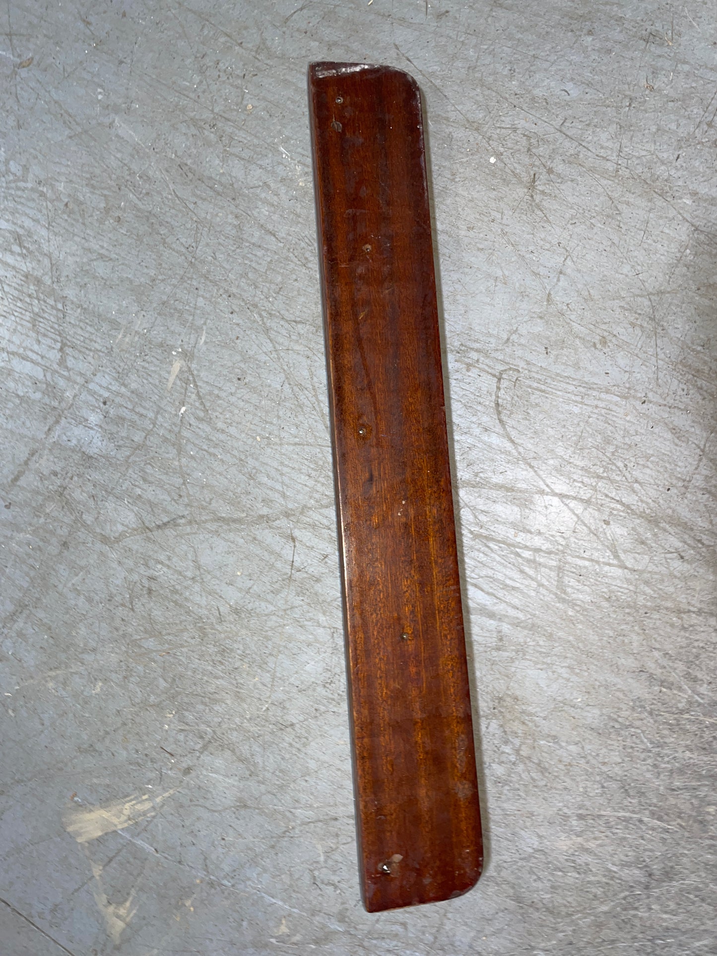 Rounded Edge Teak Trim 1964 Pearson Triton -- #200