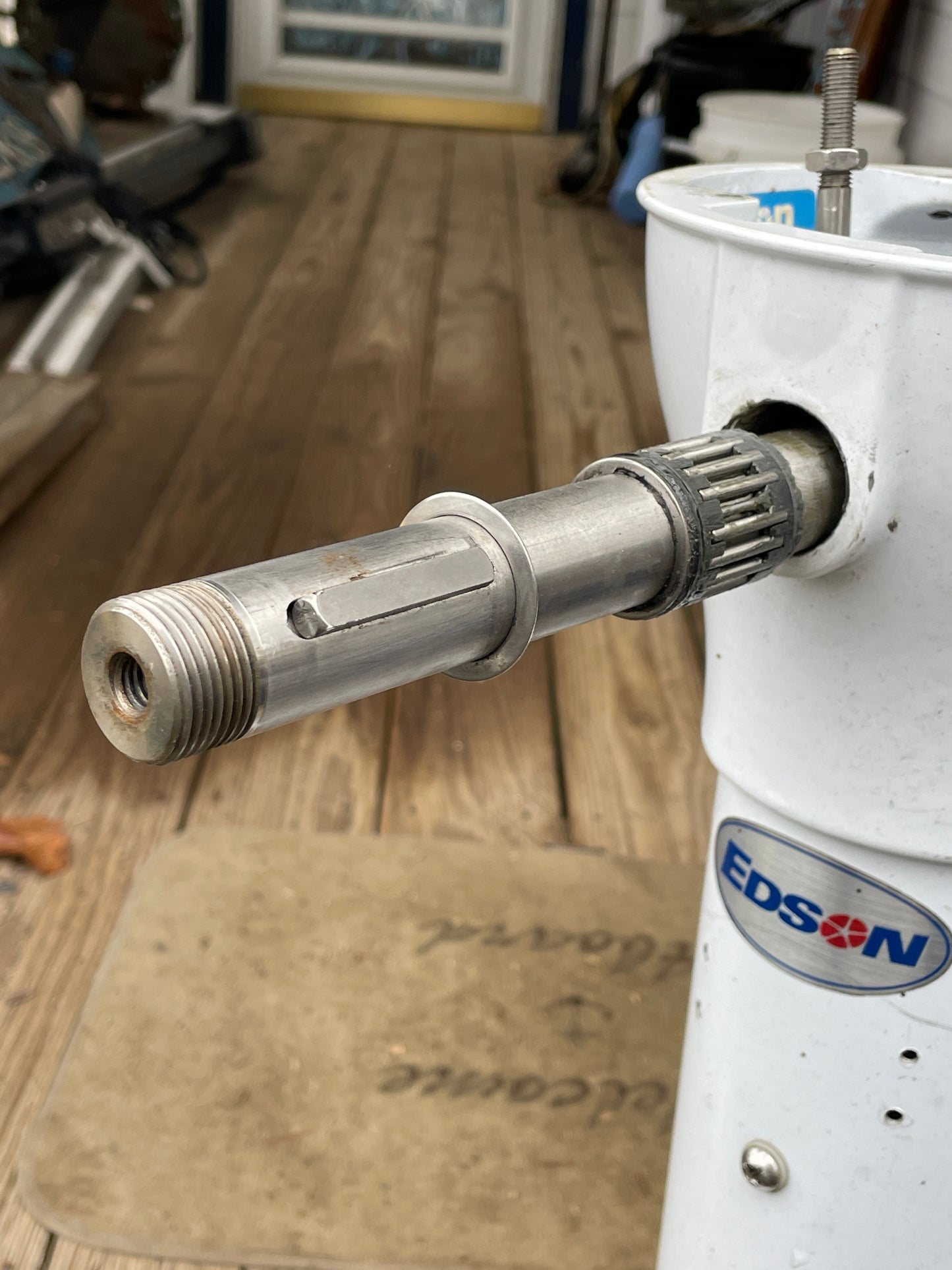 Edson Serial Number 90372 - 30" Tall Pedestal