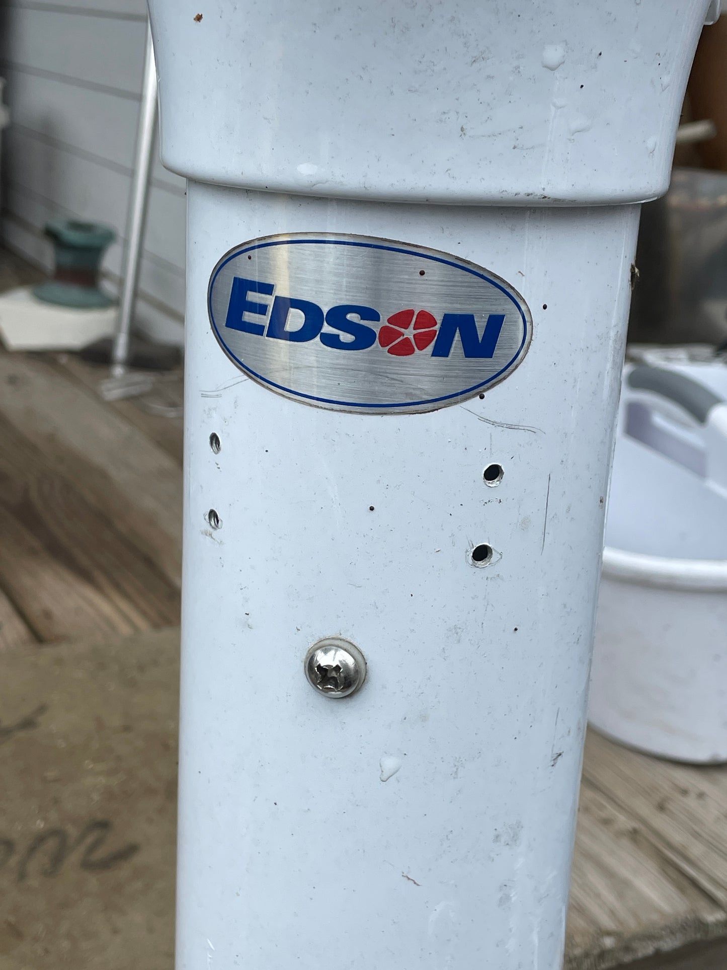 Edson Serial Number 90372 - 30" Tall Pedestal