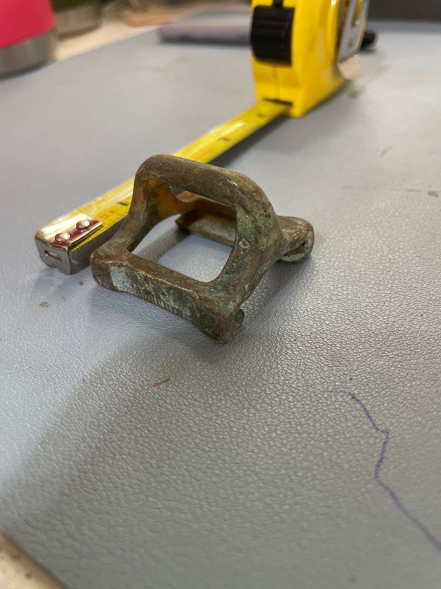 1" Bronze Sail Slide - 1934 Eisenhower 50'