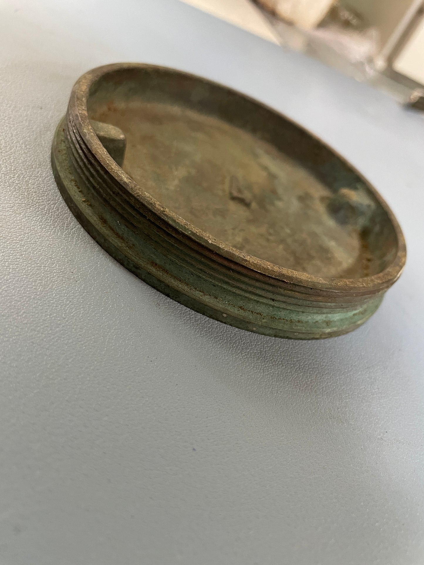 4" Bronze Deck Plate / Vent Cover - 19345 Eisenhower 50'