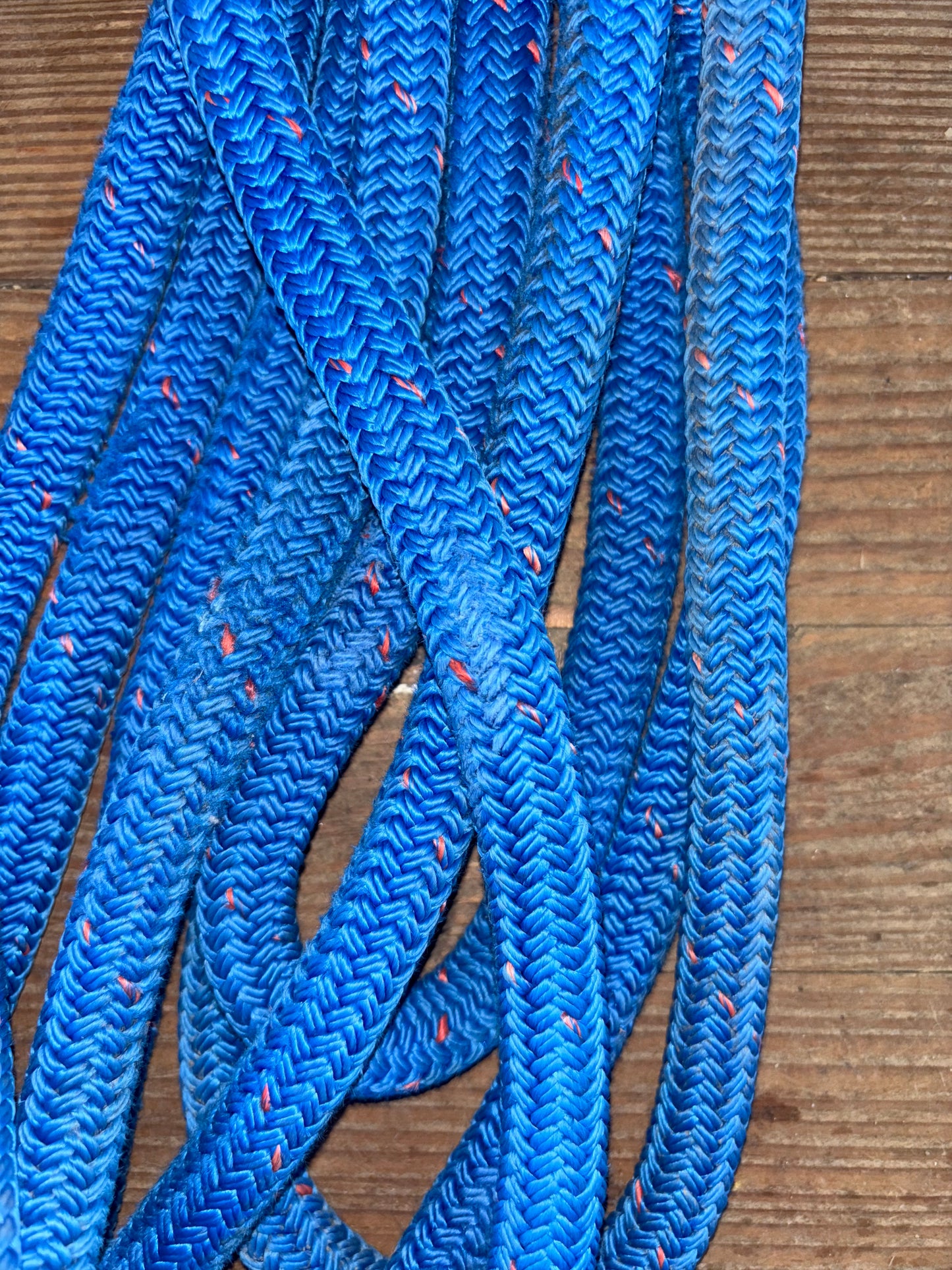 37’ OF 7/8” Diameter Blue Dock Line