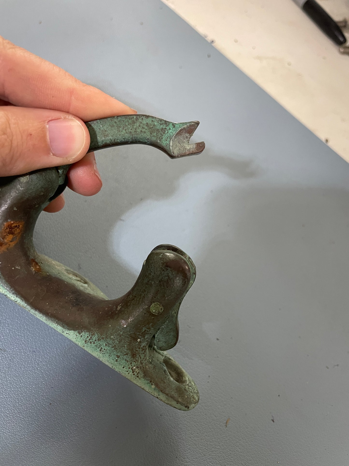 Vintage Bronze Quick Release Cleat - Rhodes 19