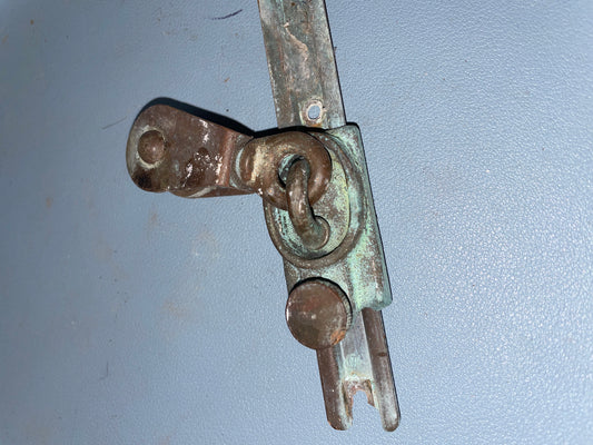 9 3/4" OR 10 1/2" Long Brass 3/4" Track With WC Block - 1/4" Line - Rhodes 19