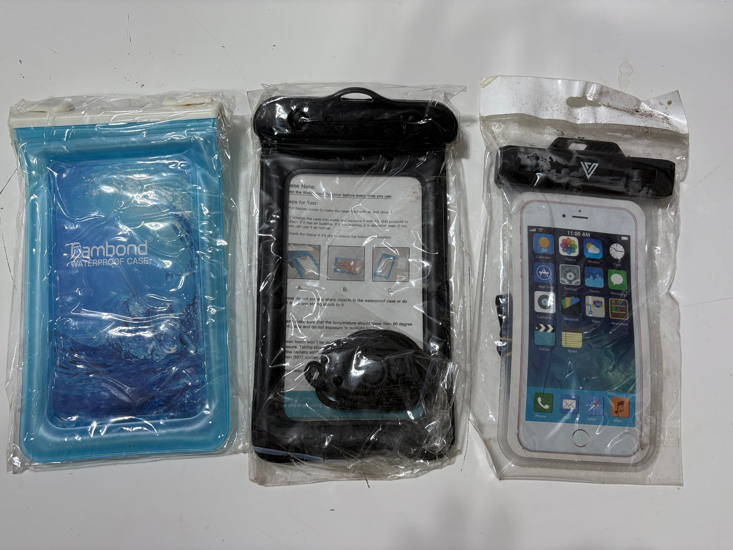 3 Waterproof Phone Cases