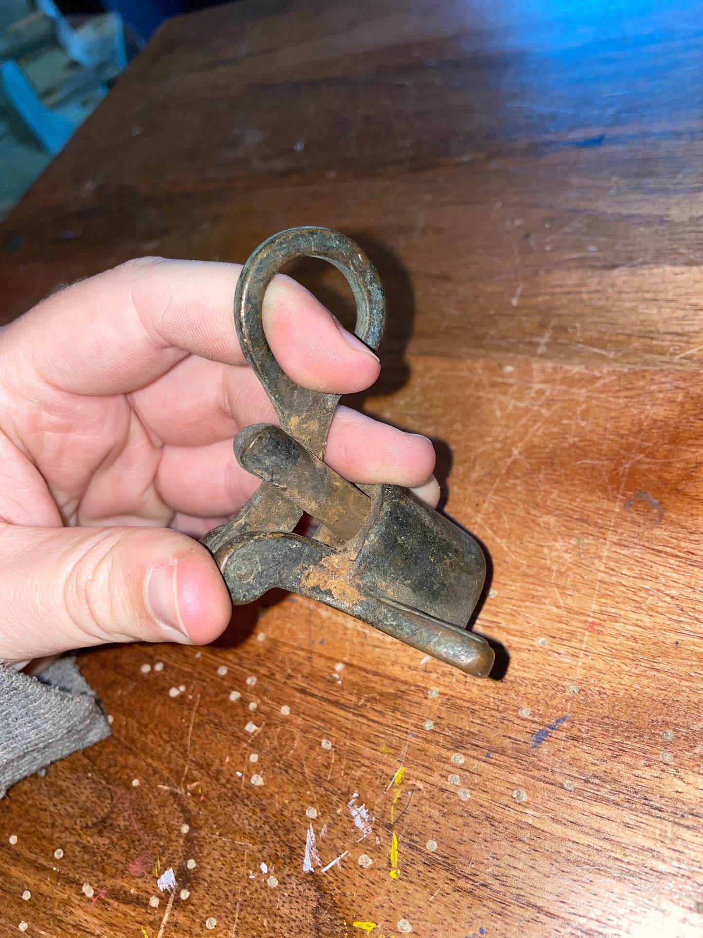Vintage Bronze Latch Pull