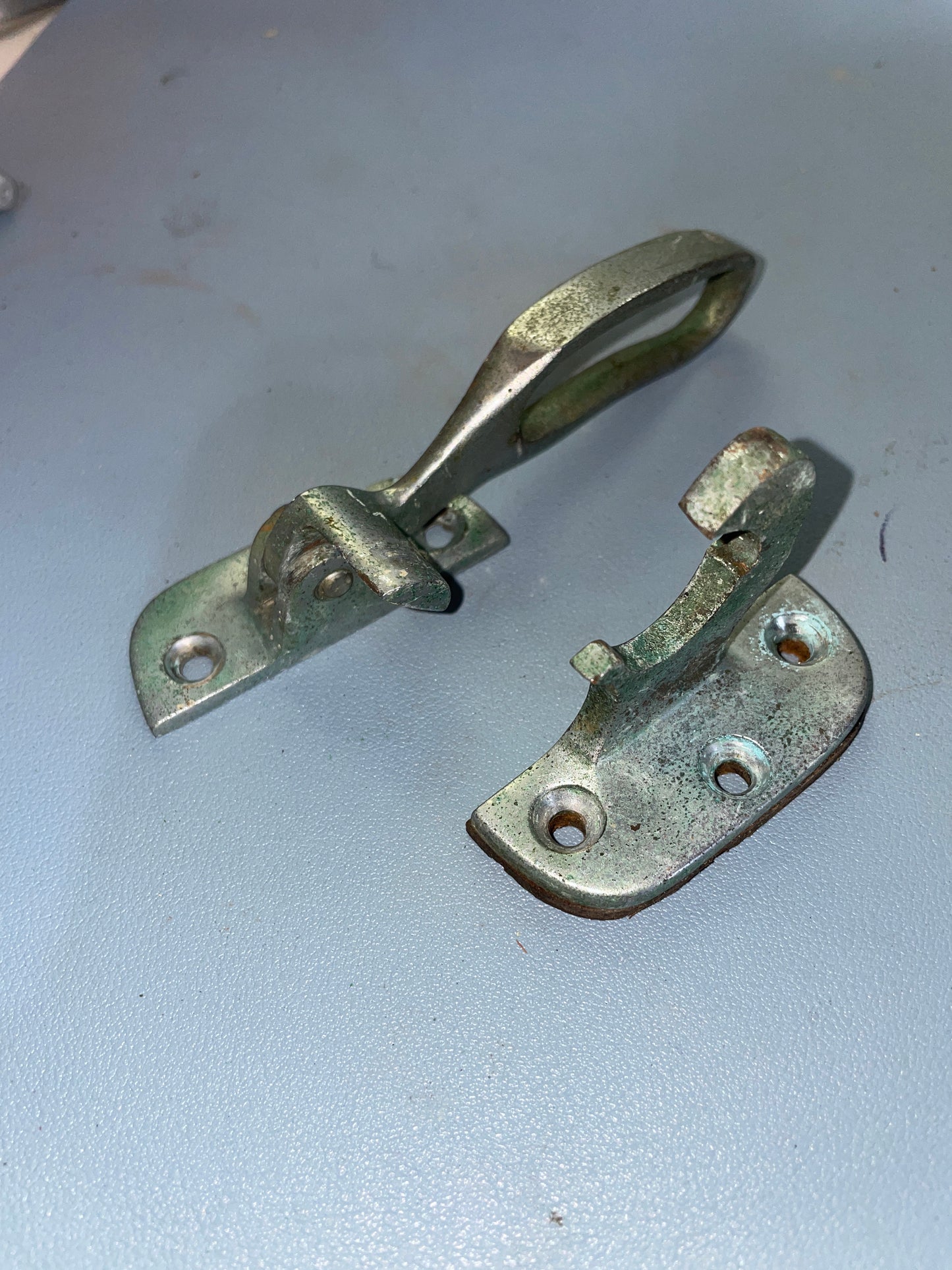 Vintage Chromed Bronze Latch