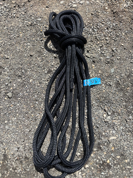 32’6” OF 1/2” Black Dock Line