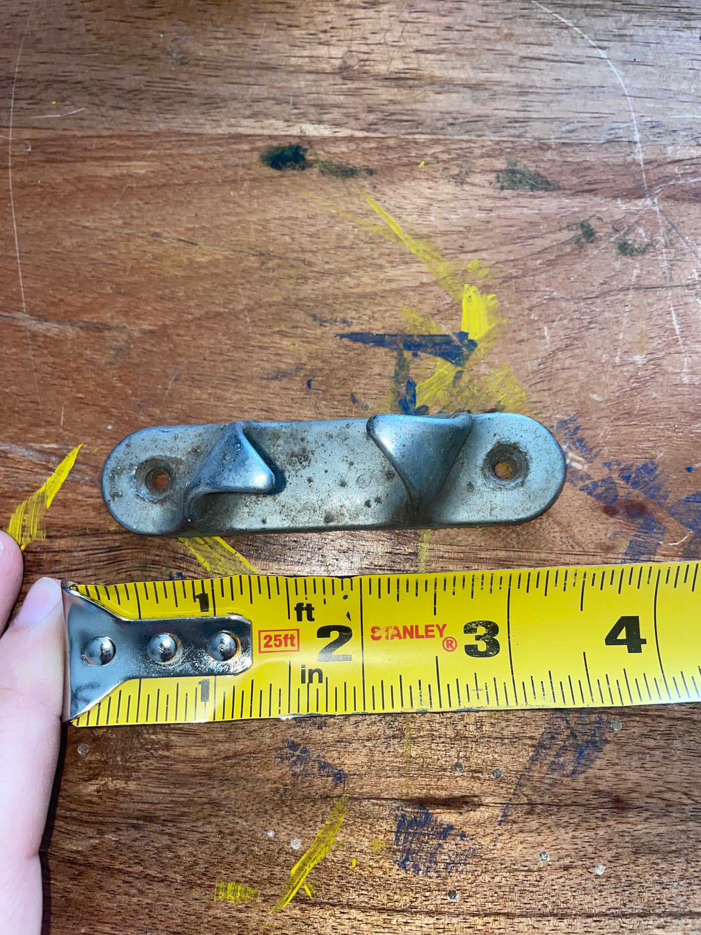 3 3/8” Aluminum Chock Cleat