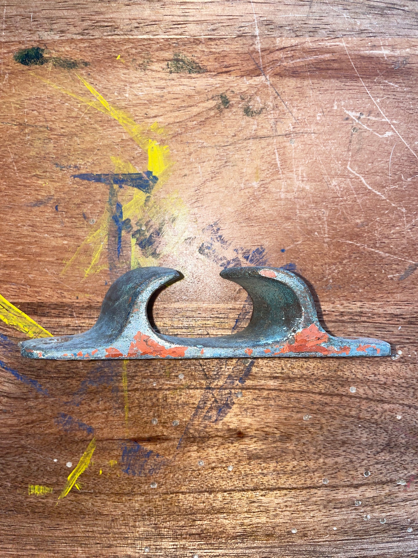 4 3/8” Chromed Bronze Chock Cleat