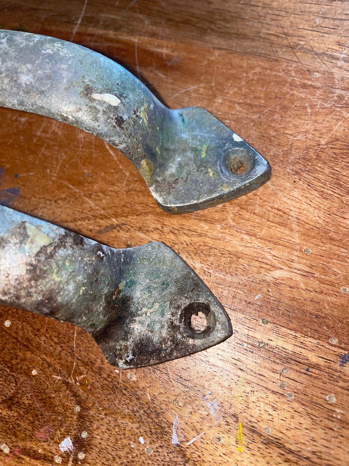 PAIR Aluminum Handles