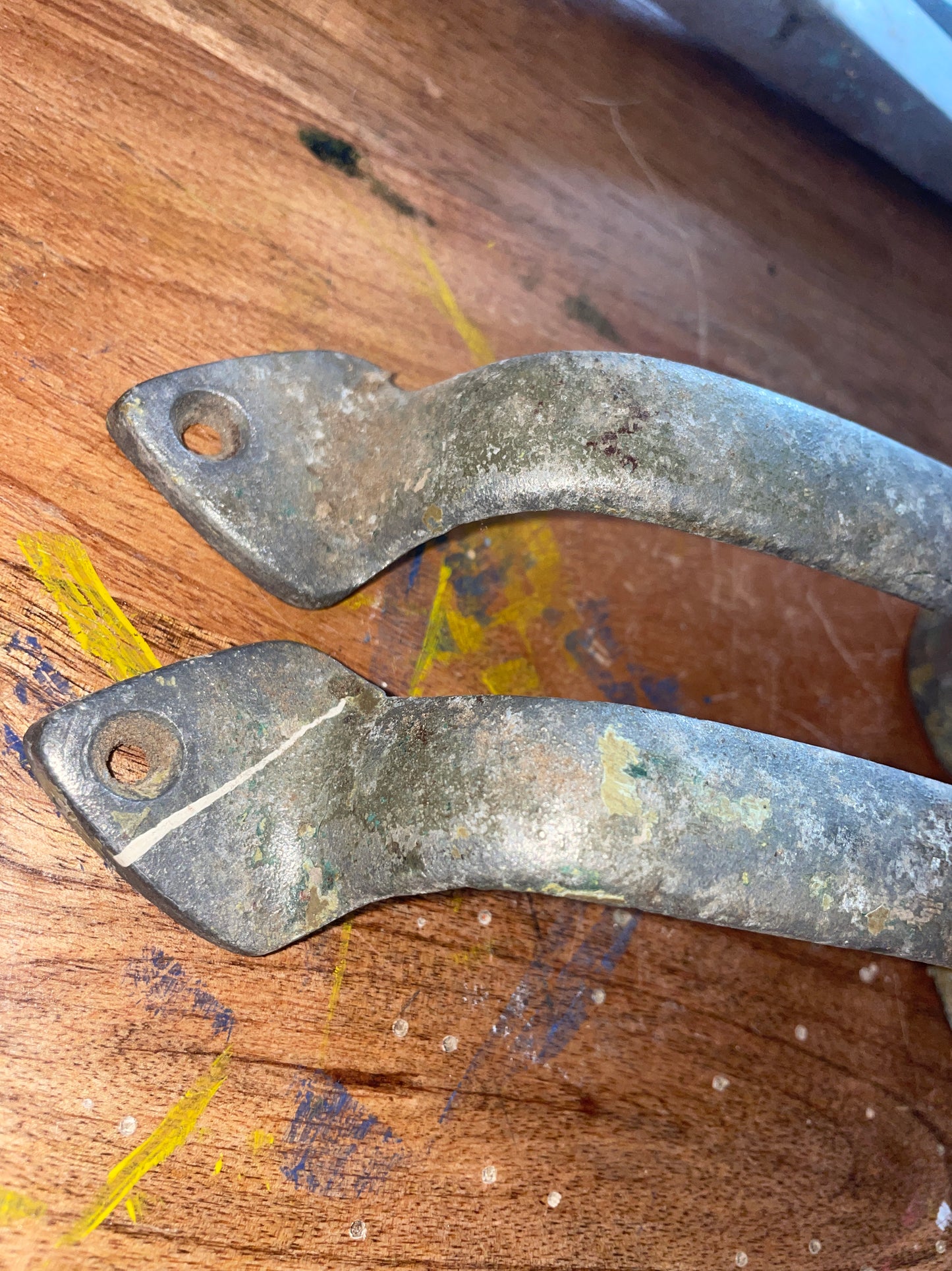 PAIR Aluminum Handles