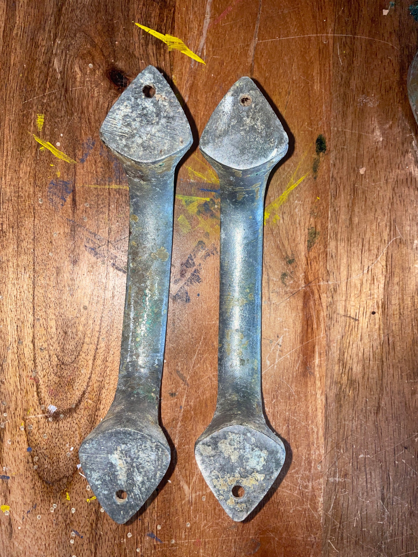PAIR Aluminum Handles