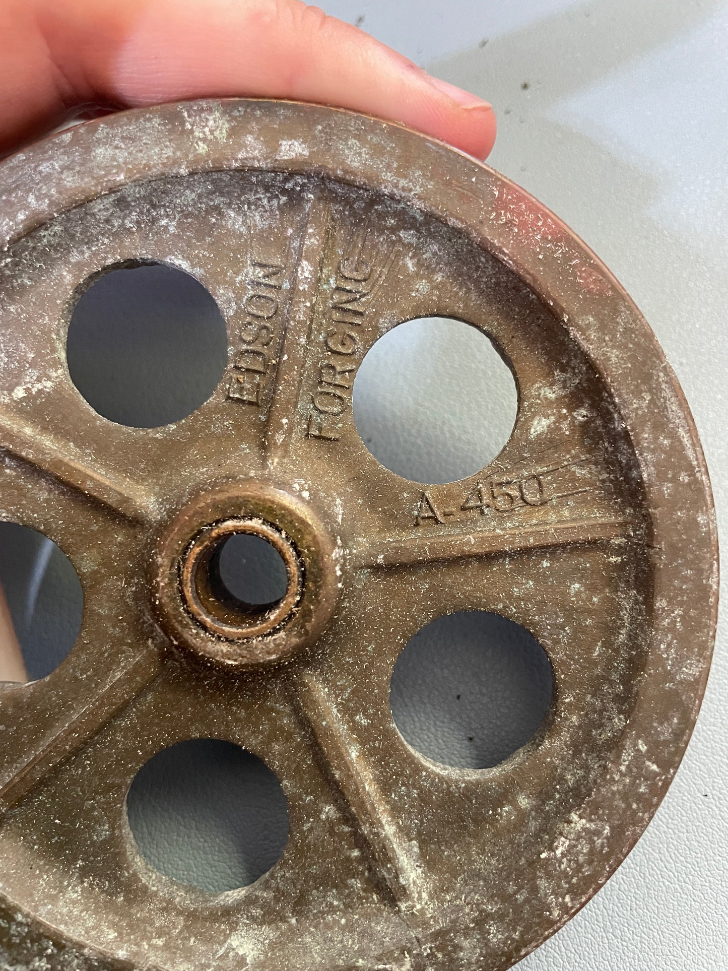 Single 4" Edson Pulley - 1/4" Wire