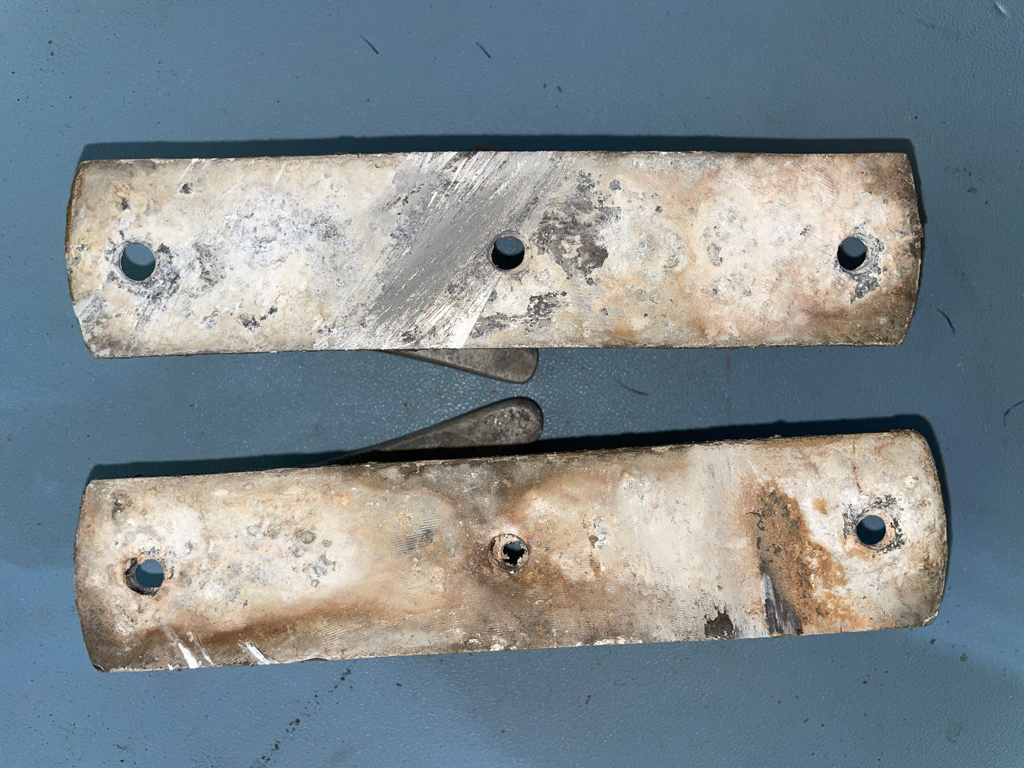 PAIR 7" Aluminum Chock Cleats