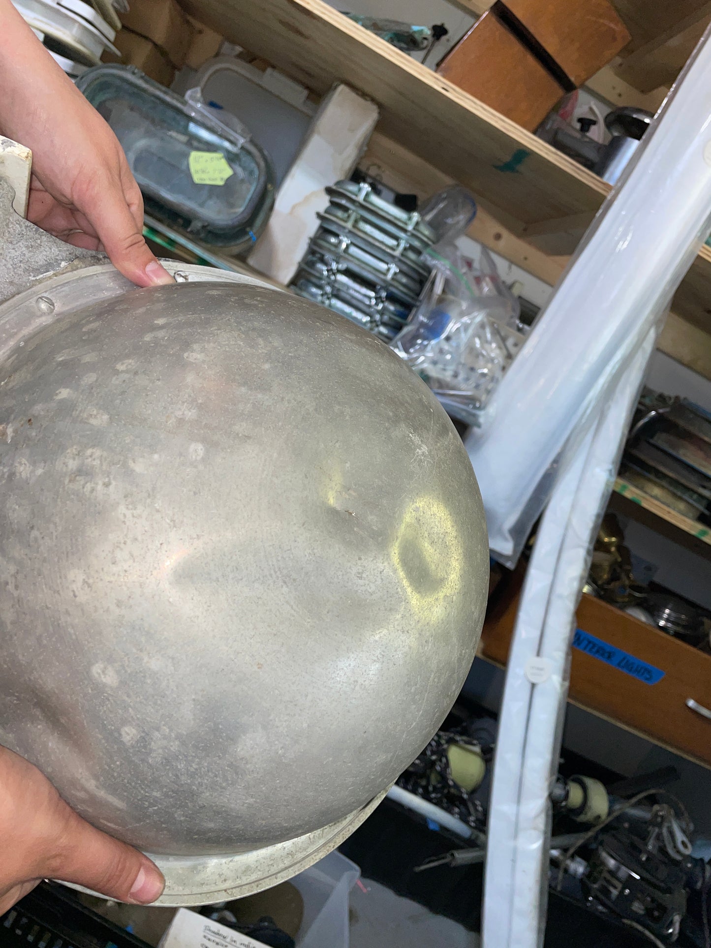 Aluminum 12” Folding Sink