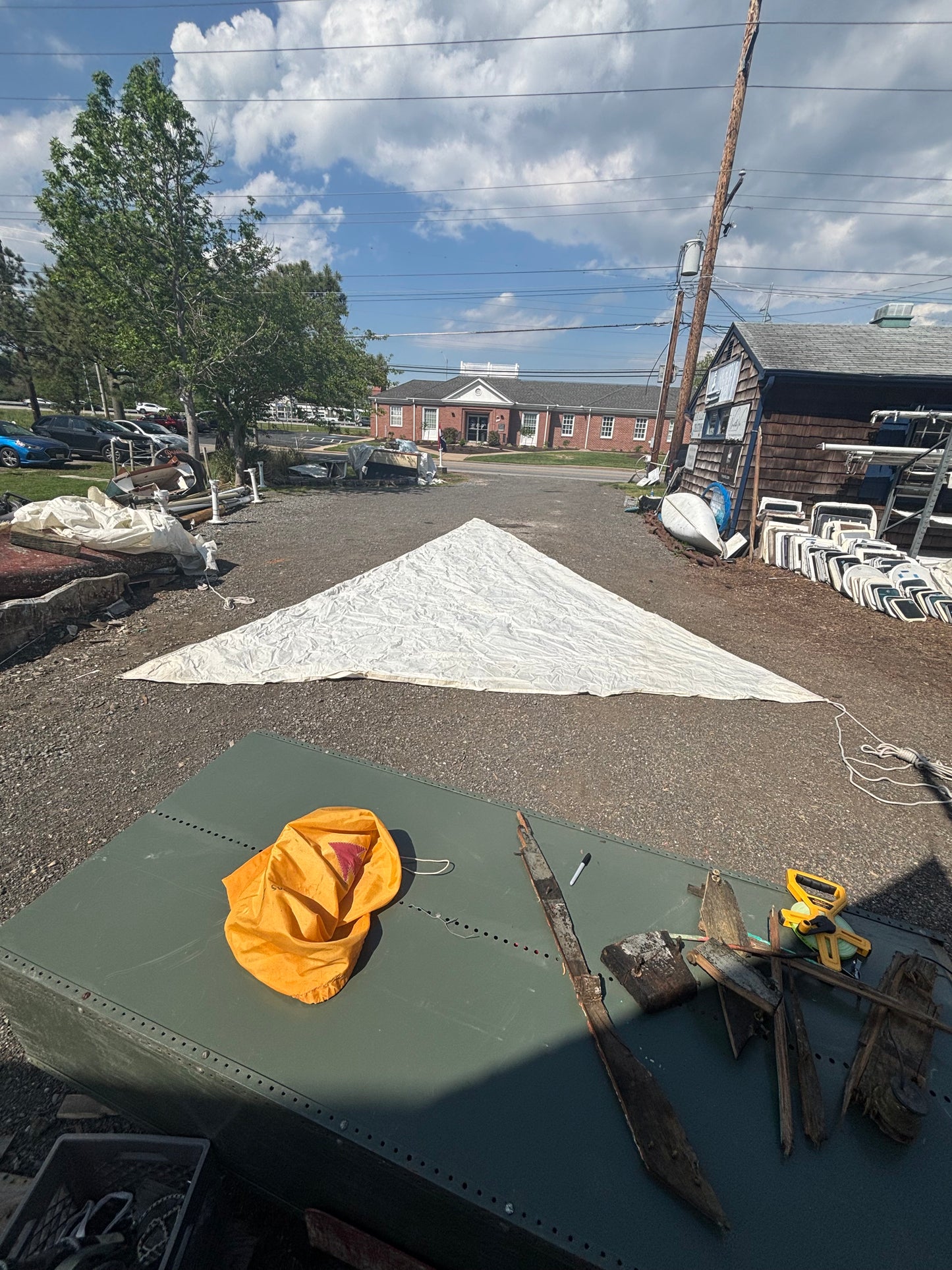 Watkins 27 Symmetrical Sail - 30’ x 30’ x 18’ 3”