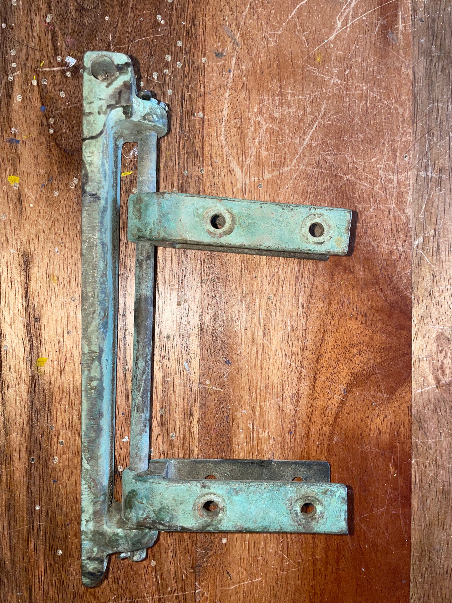 Vintage Bronze Rudder Hardware Sunfish - 3/4” Width