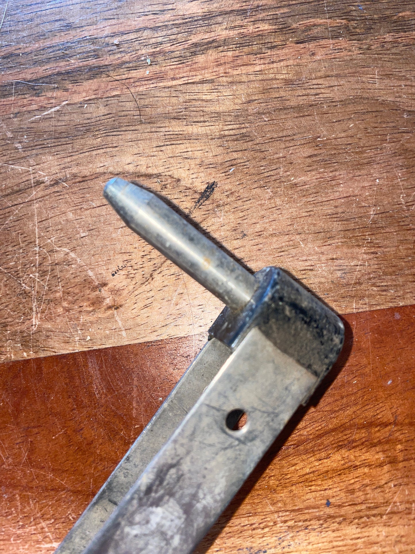 Stainless Rudder Pintle - 3/4” Width - 3/8” Pin