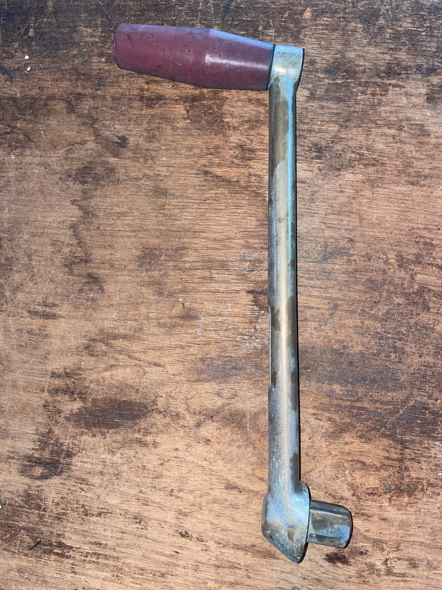 Vintage Bronze 10 1/2” Lewmar Winch Handle - 3/4” Insert