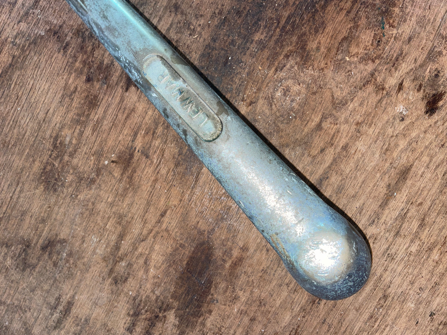 Vintage Bronze 10 1/2” Lewmar Winch Handle - 3/4” Insert