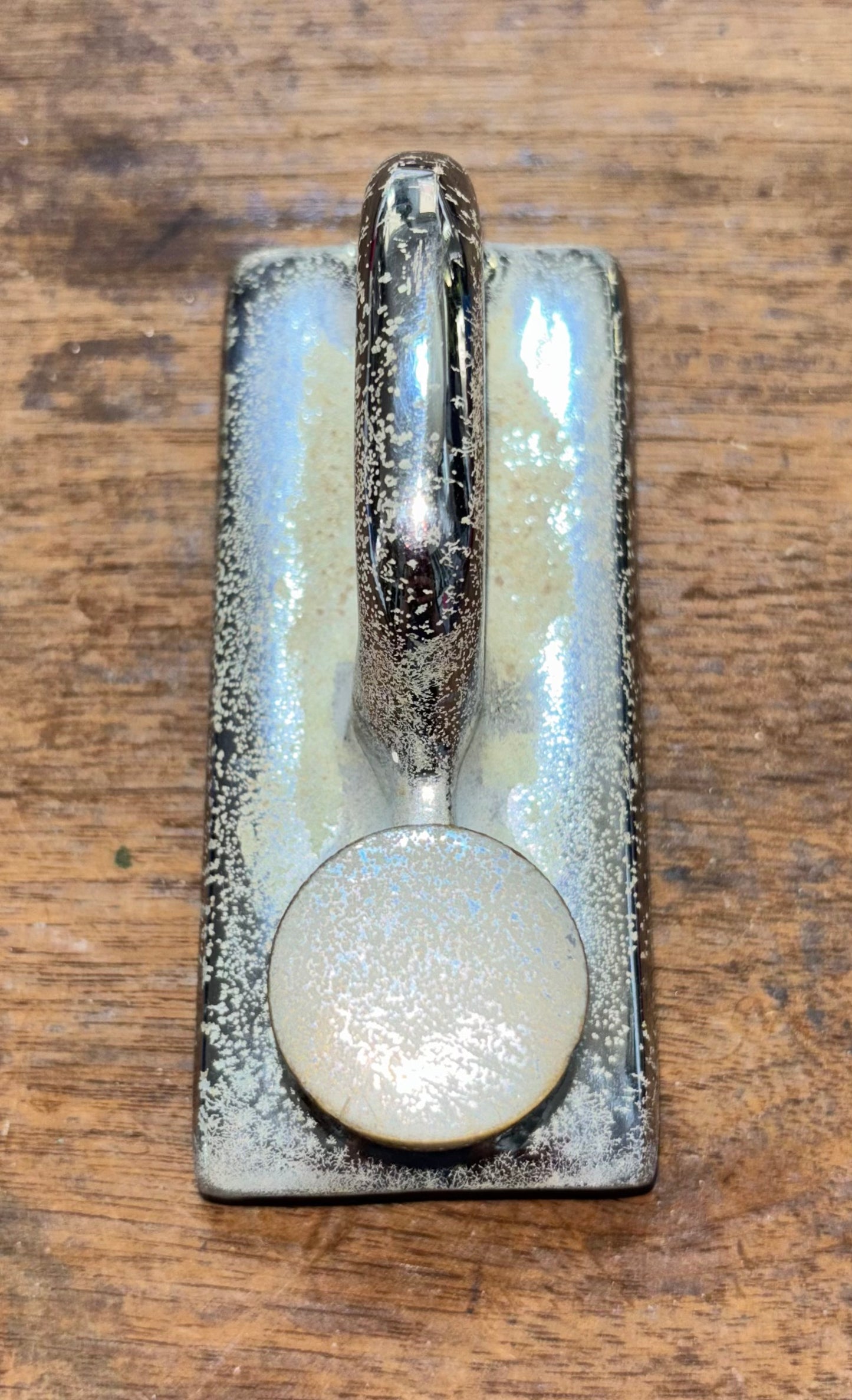 Chromed Bronze Screw Top Track Car - 1 1/4” (Pitted Exterior)