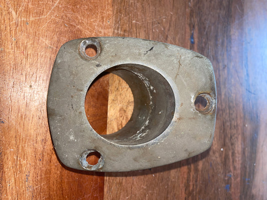 Chromed Bronze Short In Deck Rod Holder