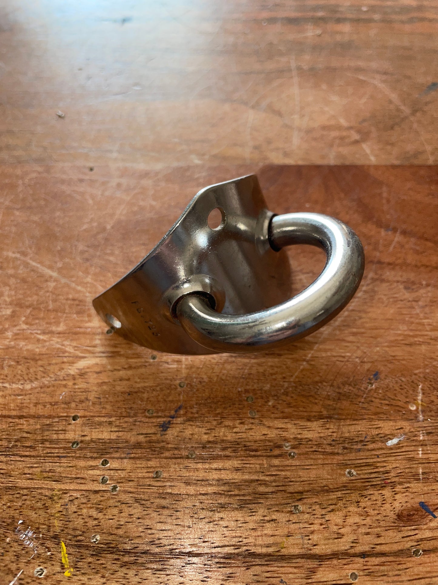 Stainless Steel FICO Mast Padeye FIG 723 - 1” x 7/8” Eye