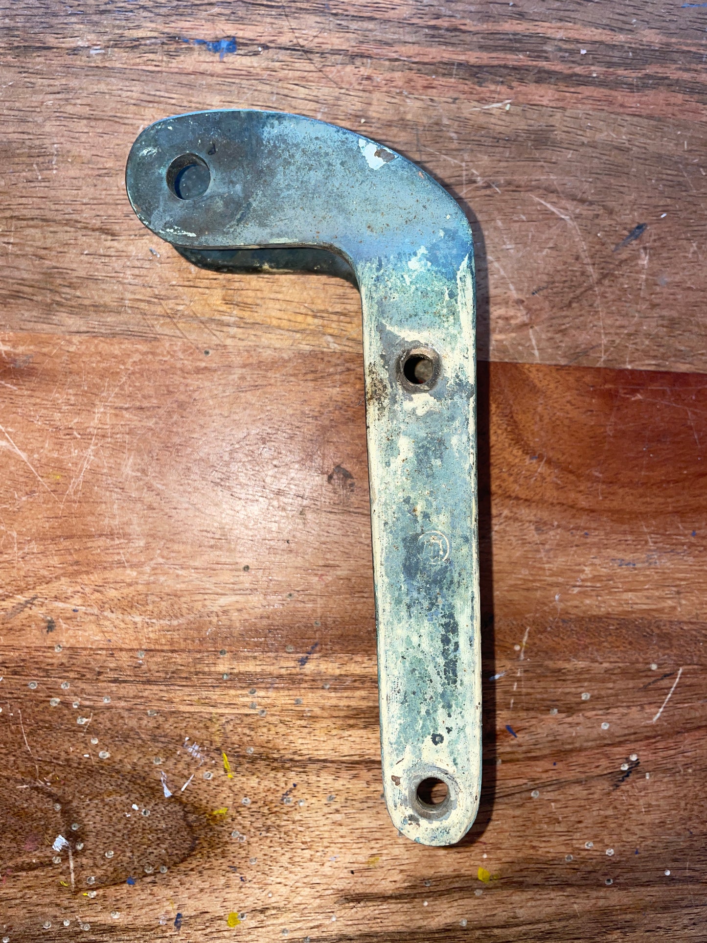 Vintage Merriman Bronze Jib Club Gooseneck - 1 3/8”