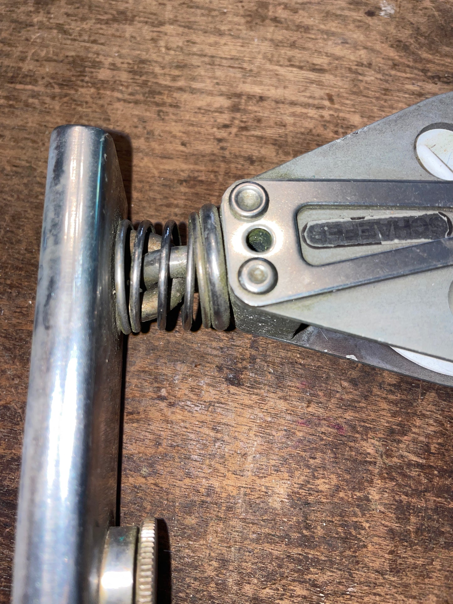 Schaefer Screw Top 2” Sheave Single Block With 1 1/4” Track Car- 7/16” Line