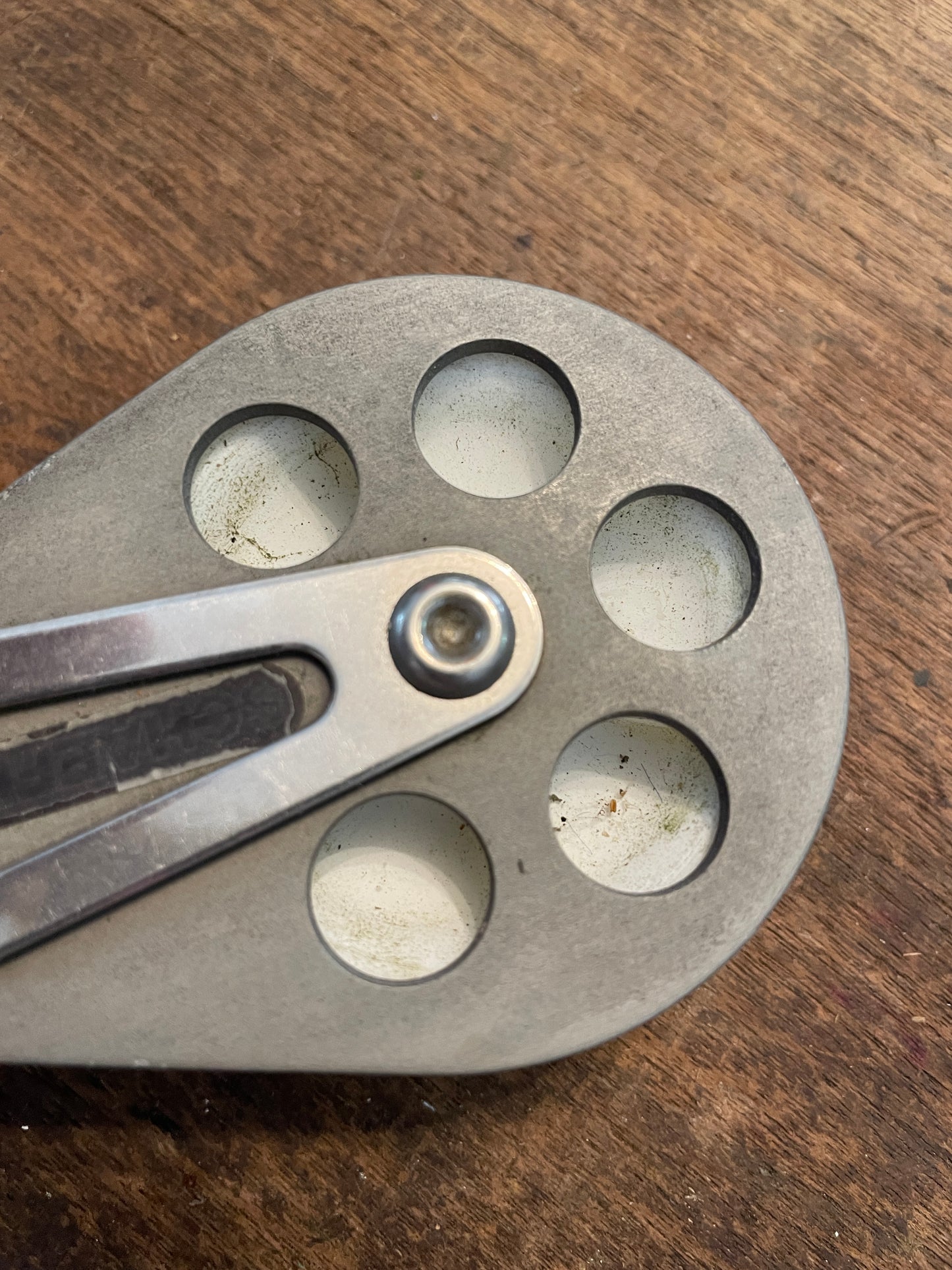 Schaefer Screw Top 2” Sheave Single Block With 1 1/4” Track Car- 7/16” Line