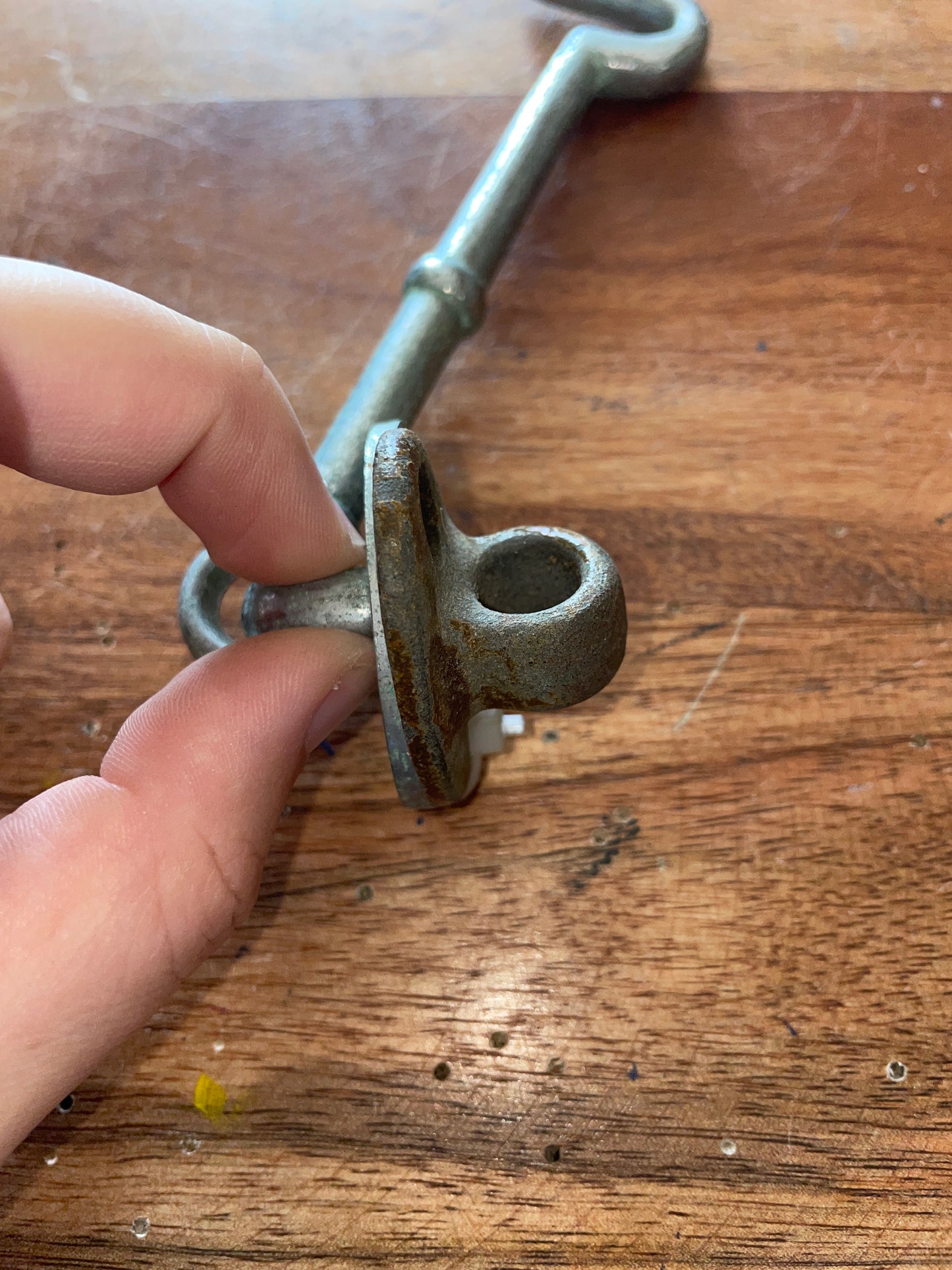 Chromed Door Hook 5 1/4” Long