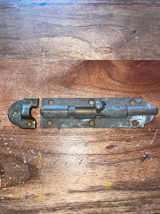 Large Brass Barrel Bolt