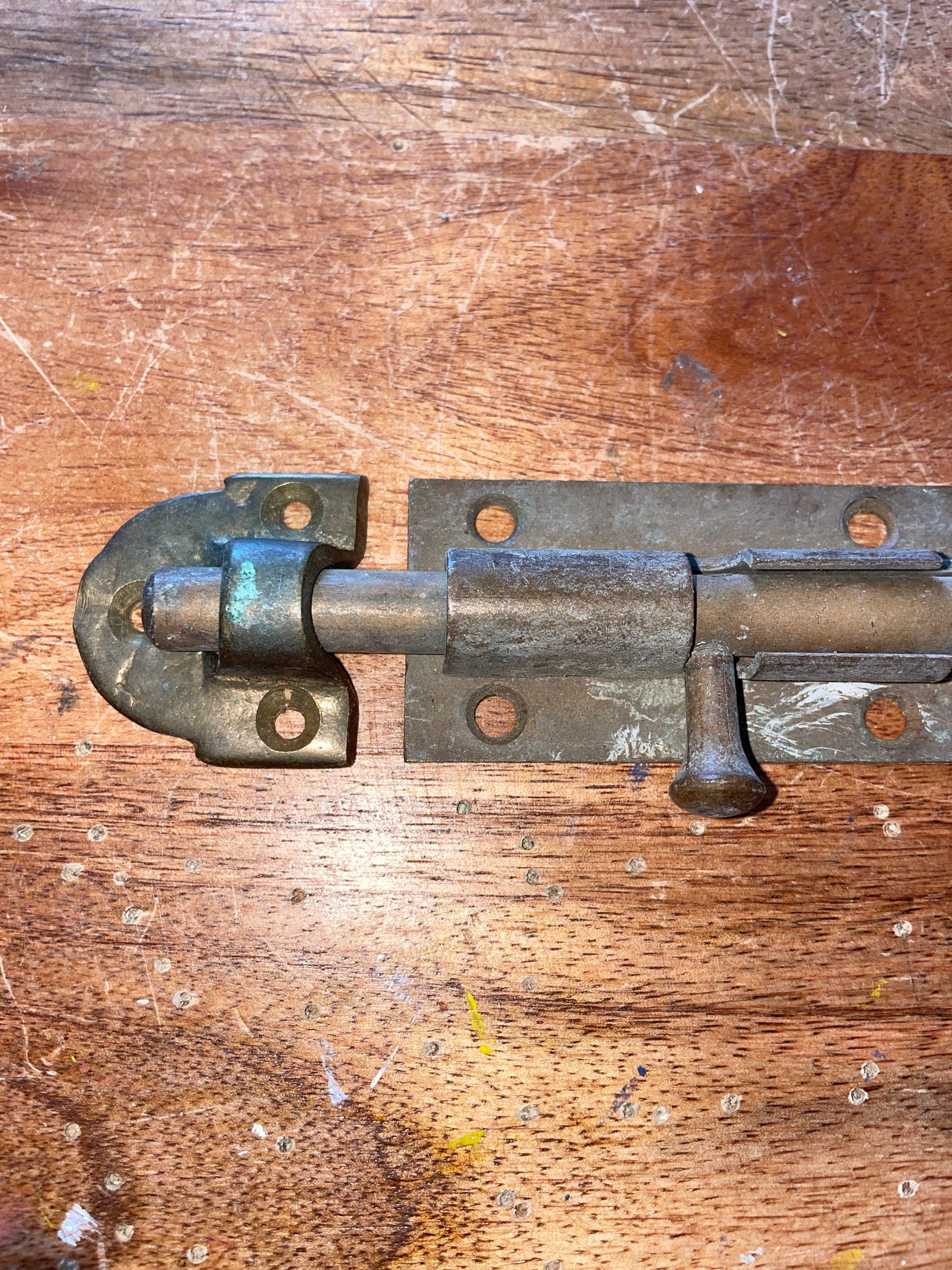 Large Brass Barrel Bolt