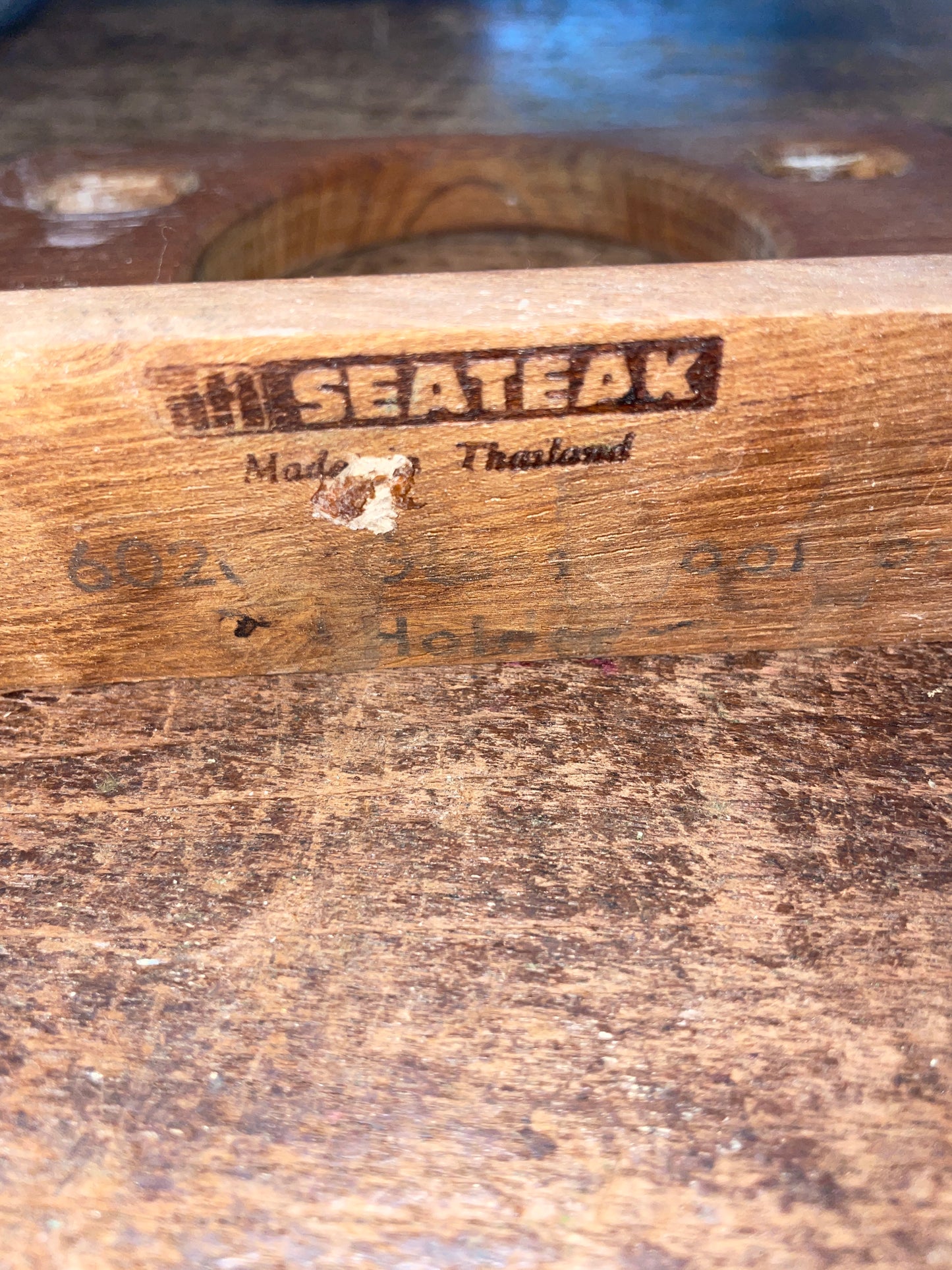 Seateak Wall Mount Toothbrush Holder
